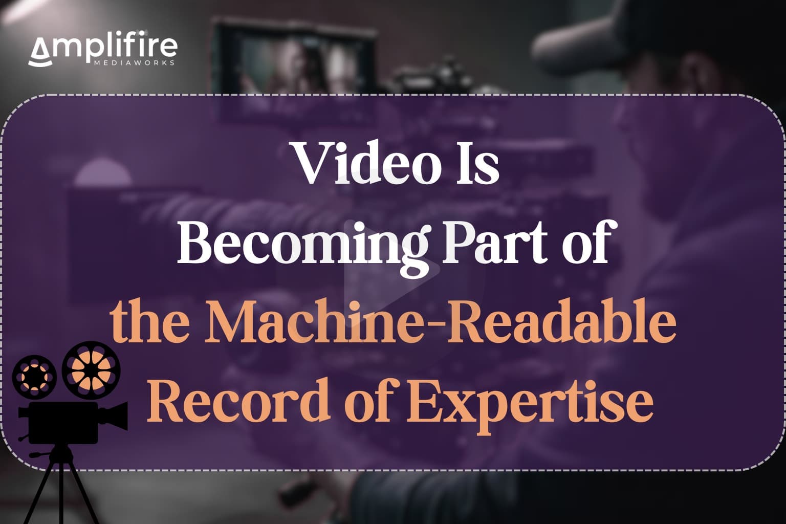 Video Is Becoming Part of the Machine-Readable Record of Expertise